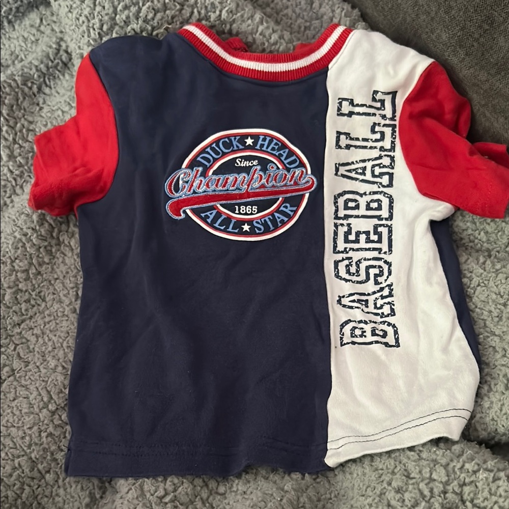 Duck Head Kids All-Star Tee - Red, Blue, White